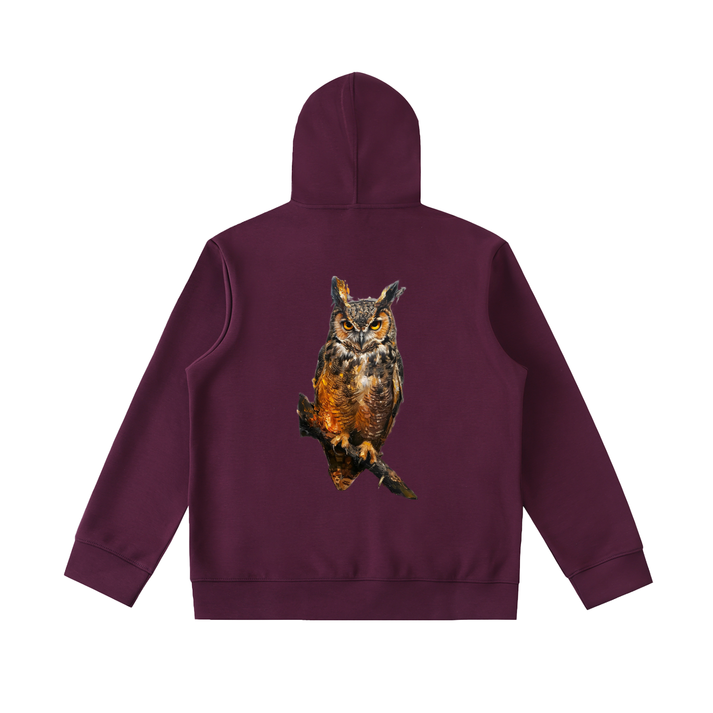 M ŌT D™ Essential Heavyweight High Neck  Zip-Up Hoodie — alt view