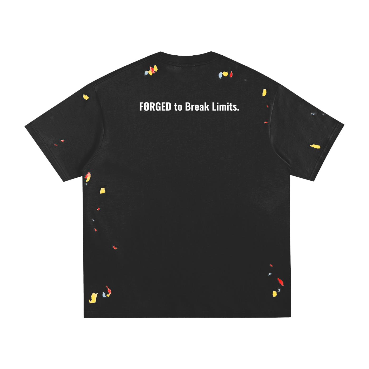 M ŌT D™ FØRGED to Break Limits. Tee — alt view