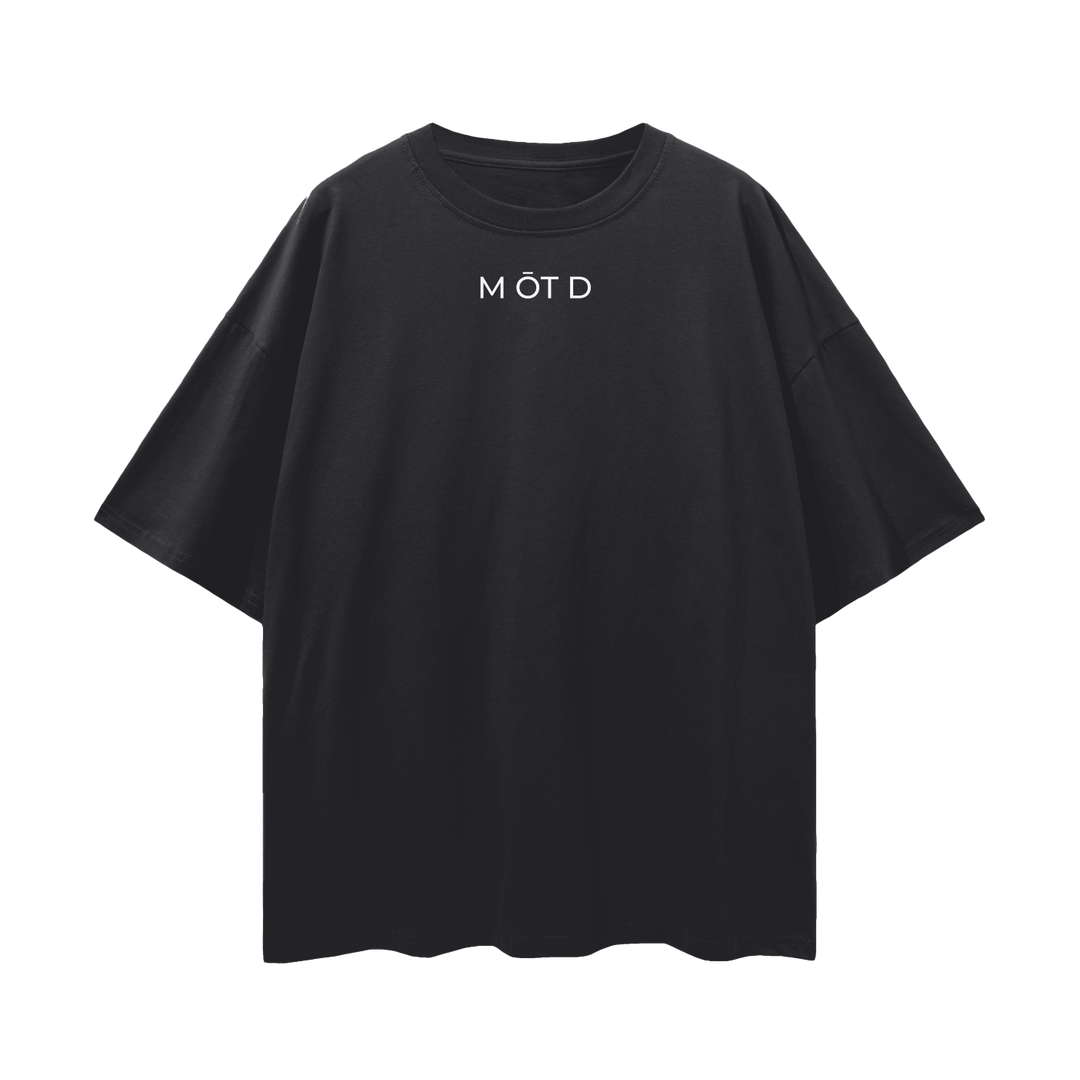 M ŌT D™  Streetwear Loose Drop Shoulder Tee