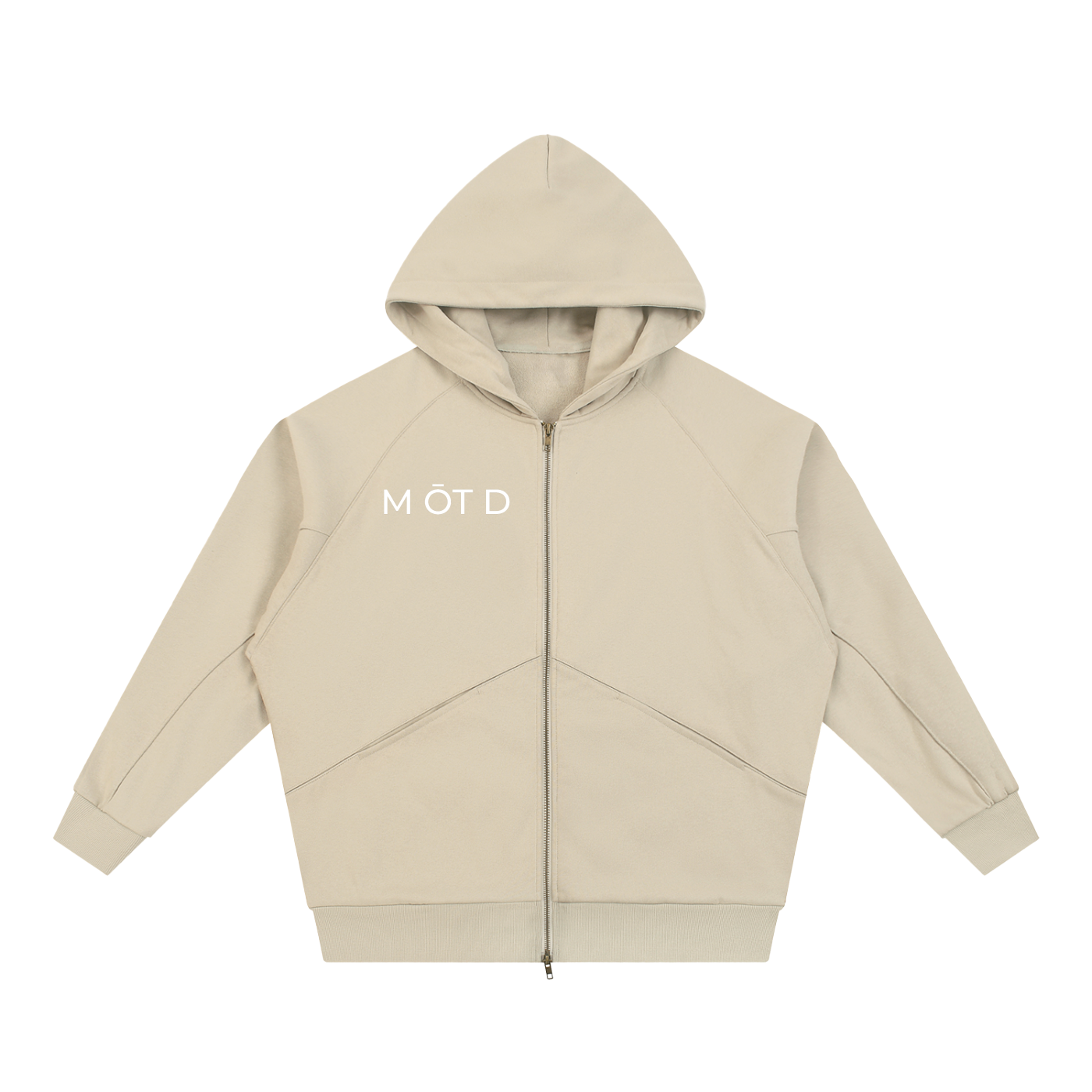 M ŌT D™ Zip Through Fleece  Hoodie
