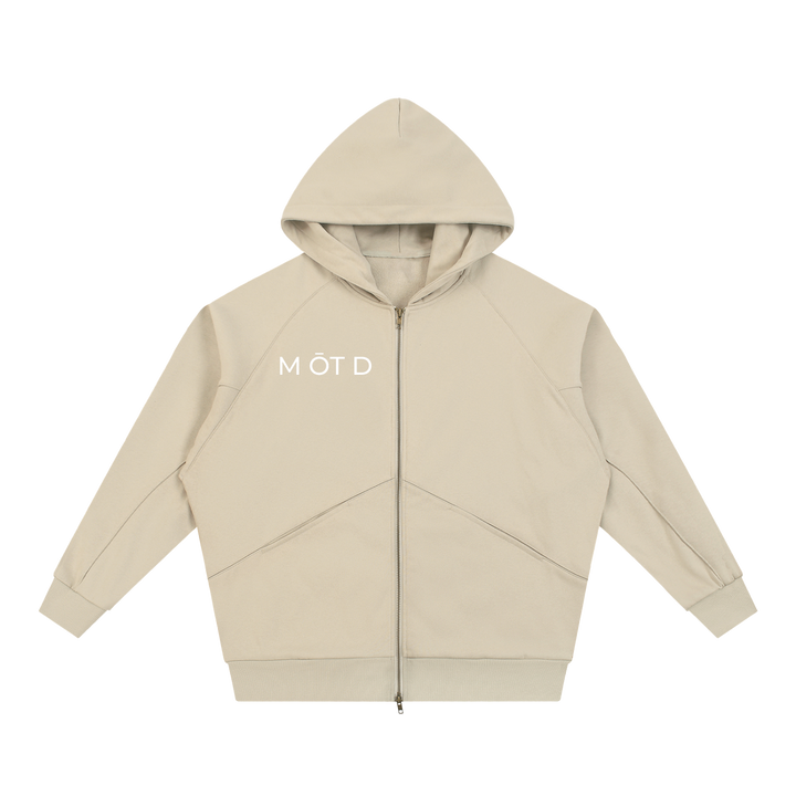 M ŌT D™ Zip Through Fleece  Hoodie