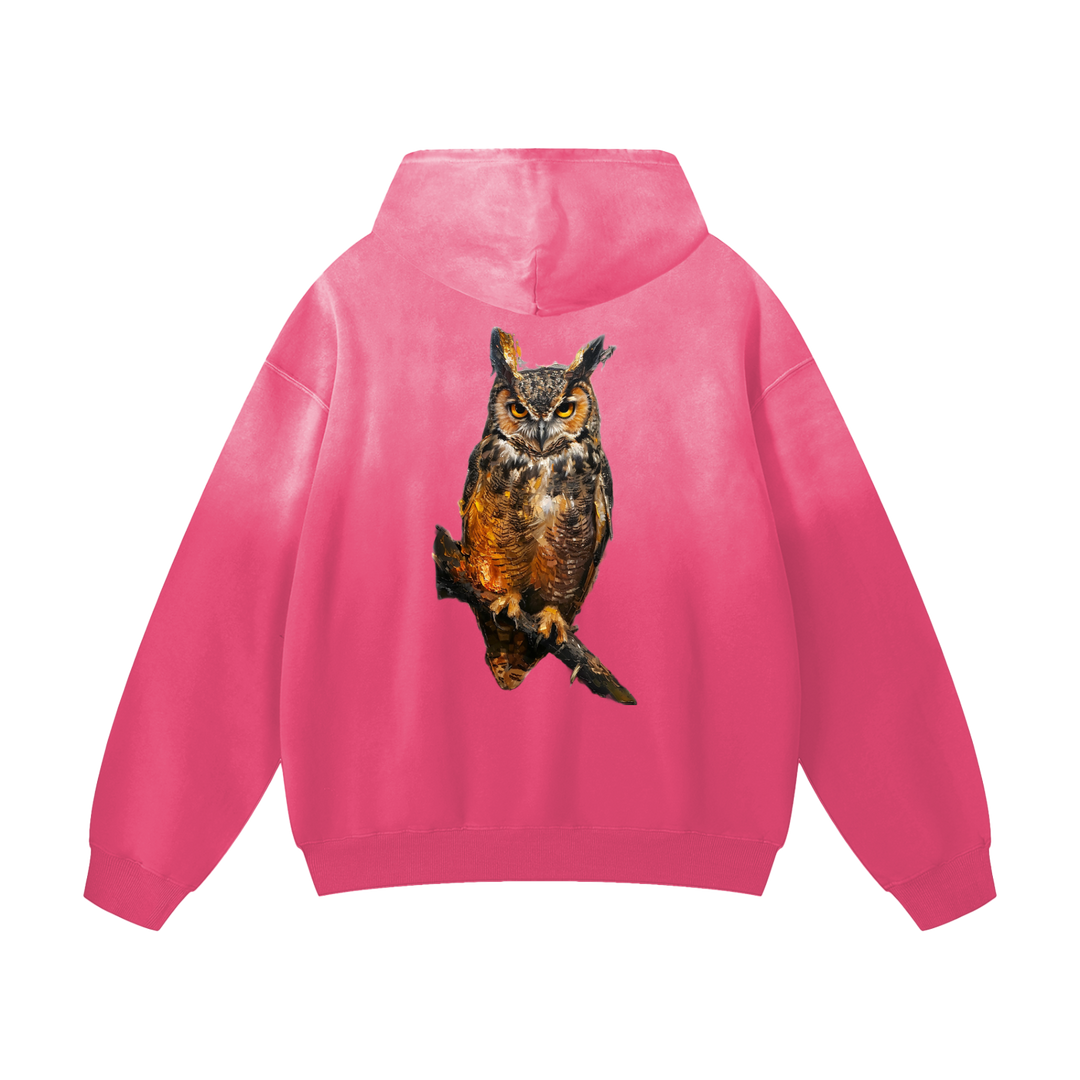 M ŌT D™ Heavyweight Sunfade Oversized Hoodie