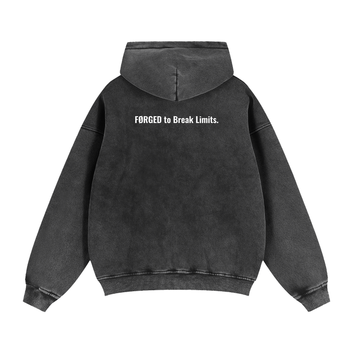 M ŌT D™ Zip-Through Boxy Fleece Hoodie