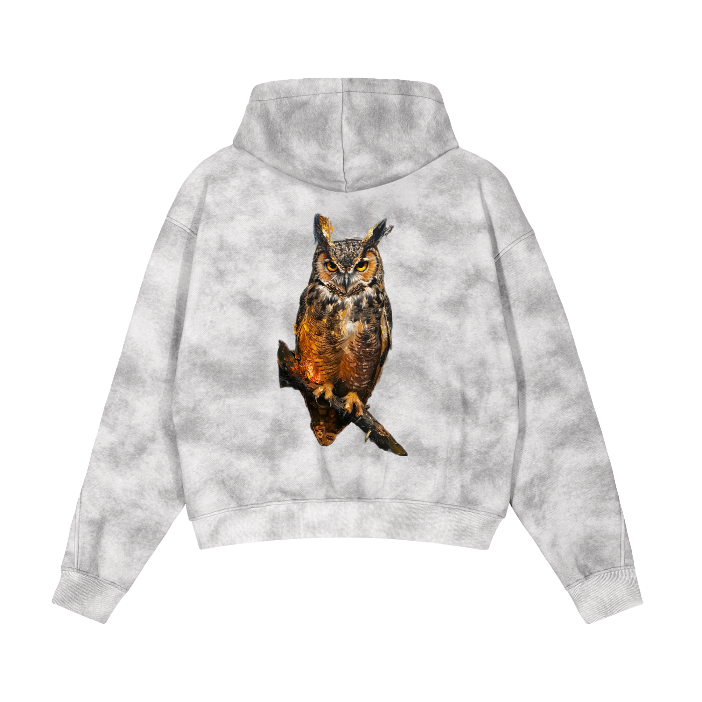 M ŌT D™ Washed Zip Up Fleece Hoodie