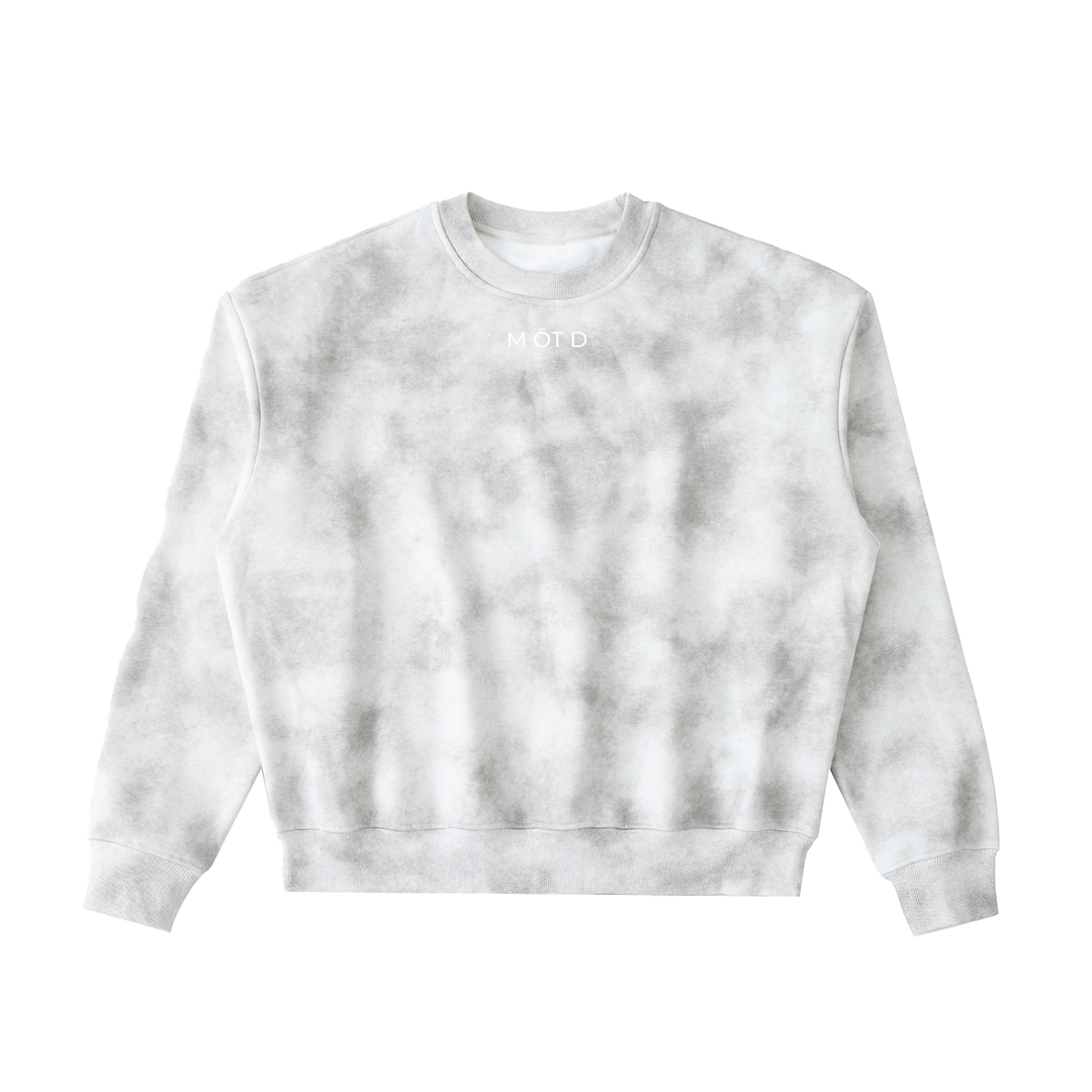 M ŌT D™ Dirty Washed Boxy Fleeced Sweatshirt