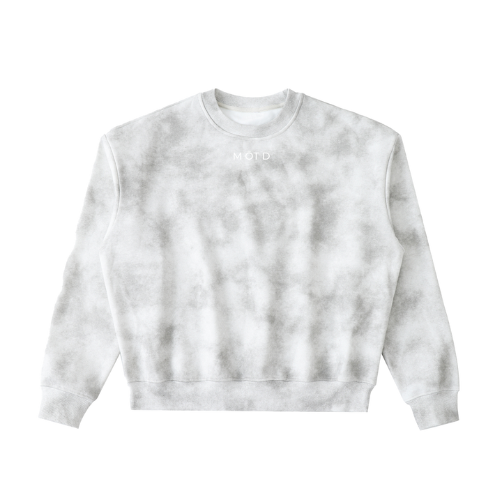 M ŌT D™ Dirty Washed Boxy Fleeced Sweatshirt
