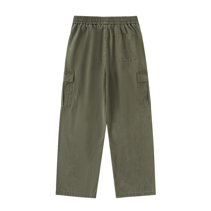 M ŌT D™ Drawstring Waist Straight-Leg Cargo Pants