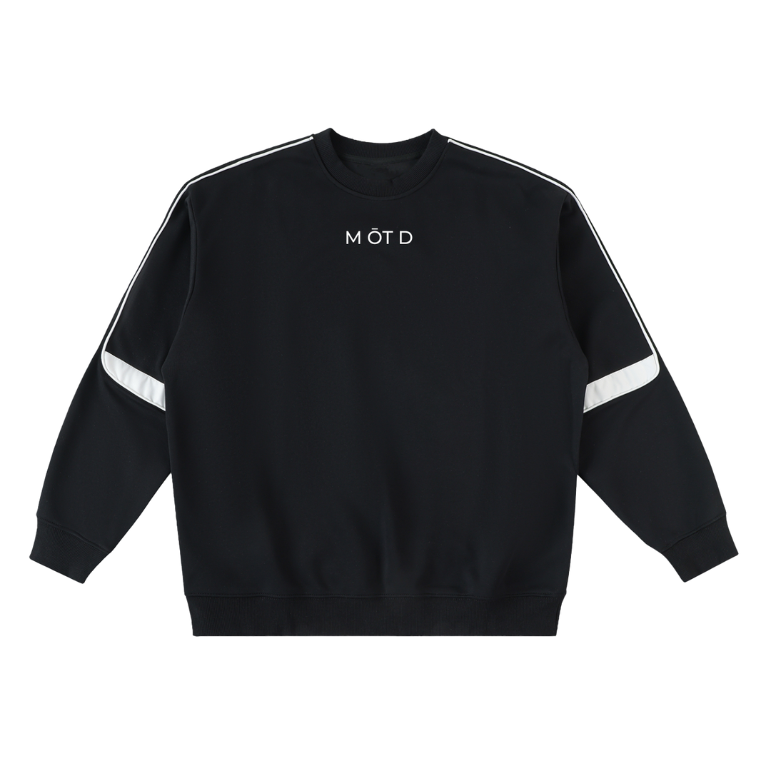 M ŌT D™ Oversized Crewneck Taped Sweatshirt