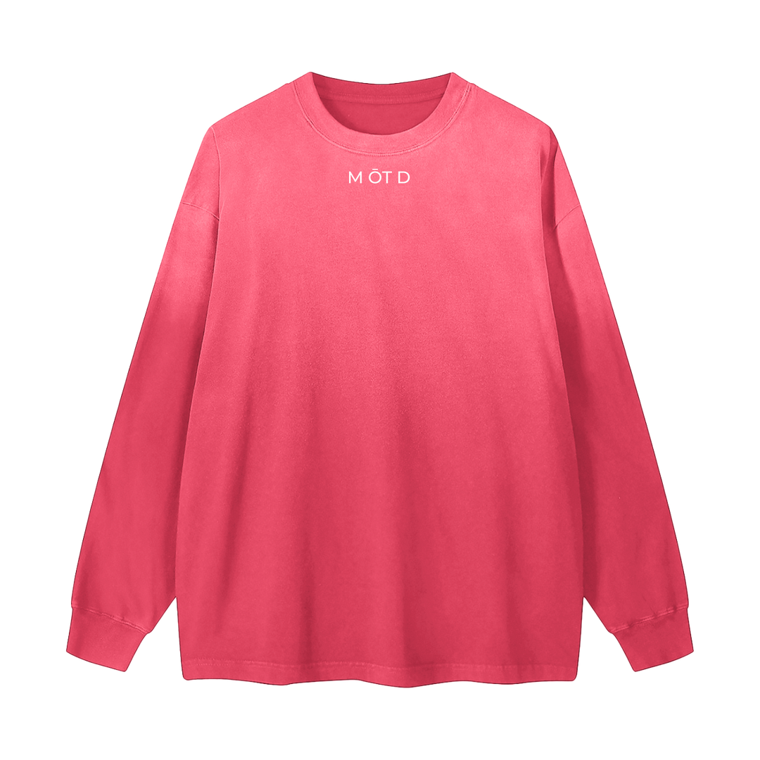 M ŌT D™ Gradient Washed Long Sleeve Tee