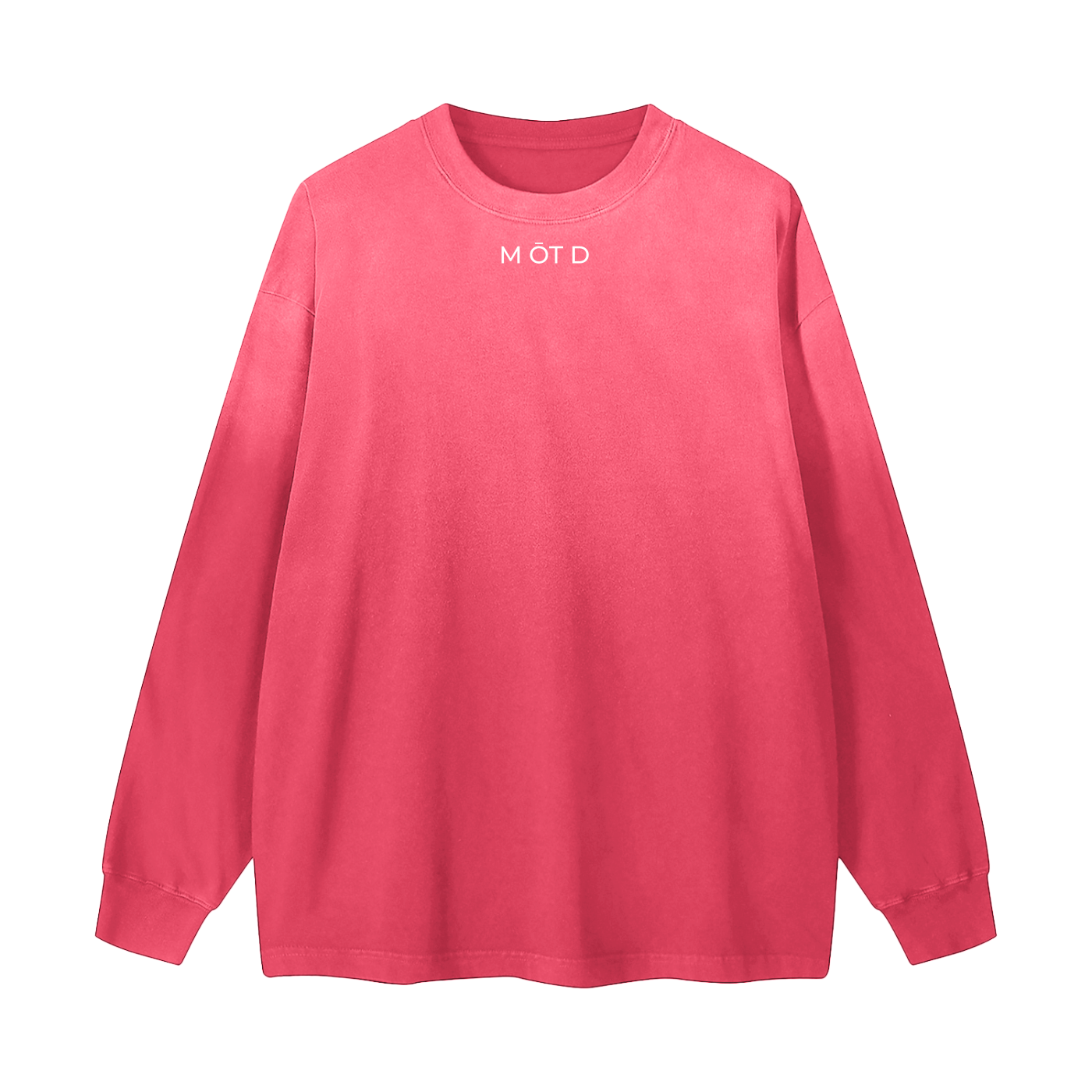 M ŌT D™ Gradient Washed Long Sleeve Tee — alt view