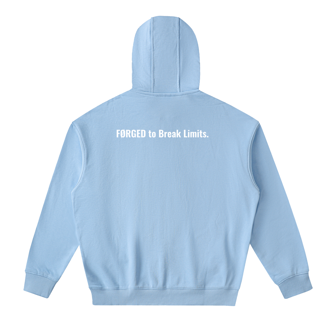 M ŌT D™ Drop Shoulder Zip Up Hoodie