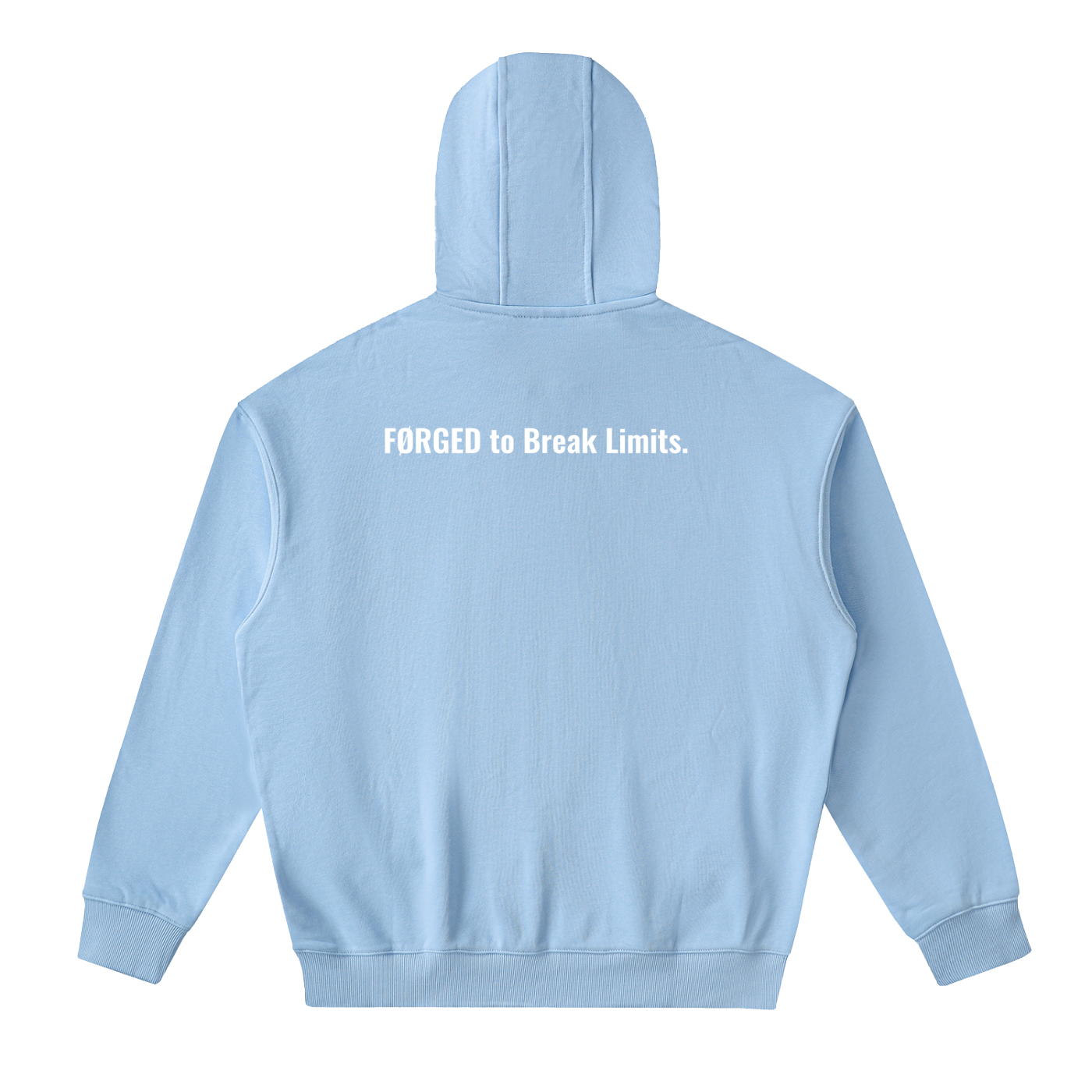 M ŌT D™ Drop Shoulder Zip Up Hoodie