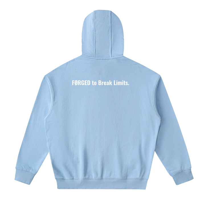 M ŌT D™ Drop Shoulder Zip Up Hoodie