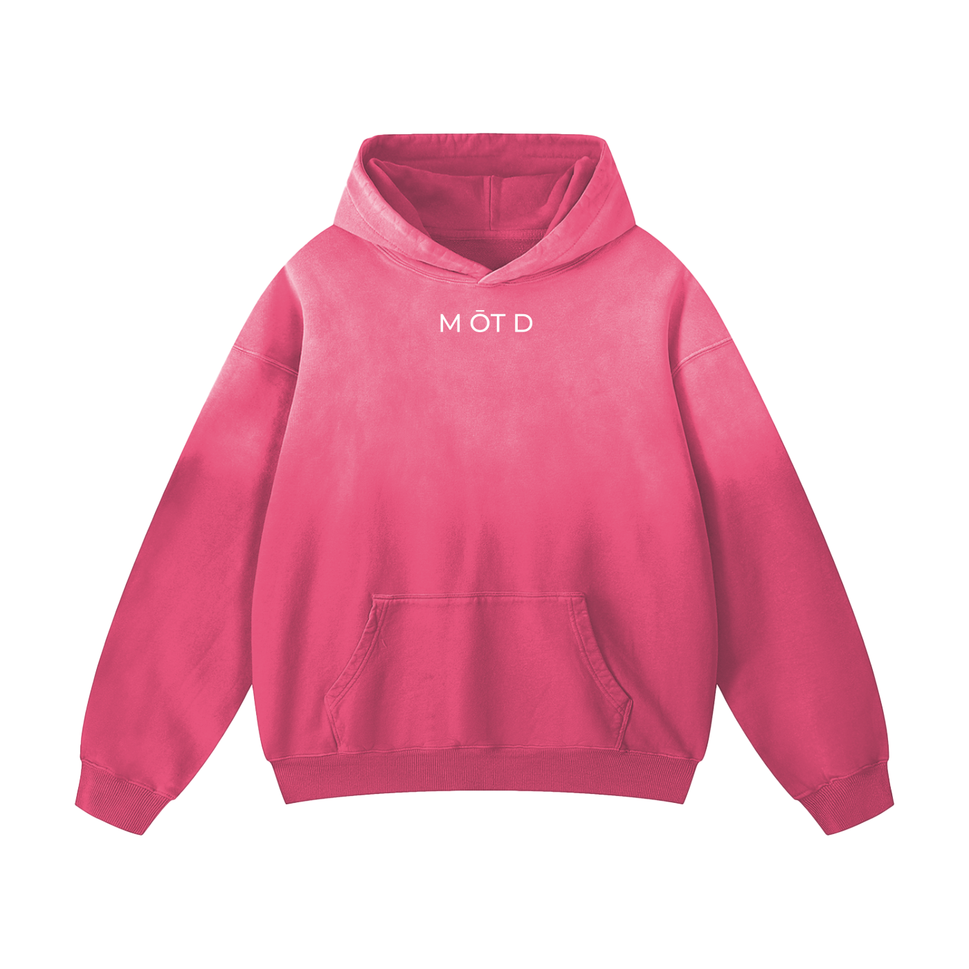 M ŌT D™ Heavyweight Sunfade Oversized Hoodie — alt view