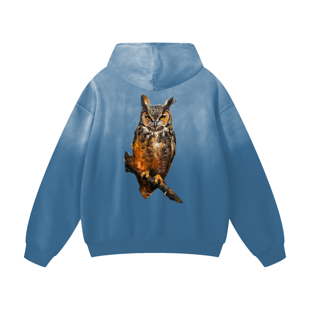 M ŌT D™ Heavyweight Sunfade Oversized Hoodie