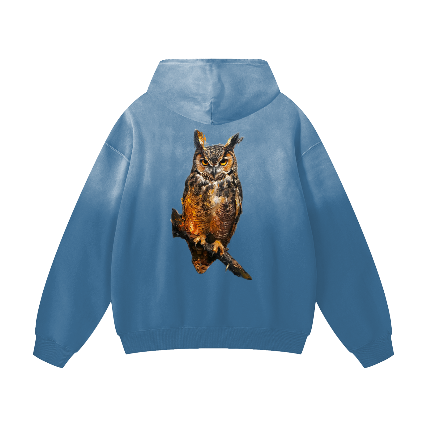 M ŌT D™ Heavyweight Sunfade Oversized Hoodie — alt view