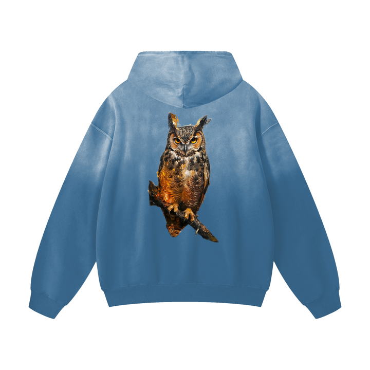 M ŌT D™ Heavyweight Sunfade Oversized Hoodie
