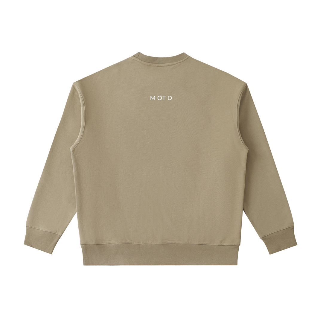 M ŌT D™ Heavyweight Patch Pocket Crewneck Sweatshirt
