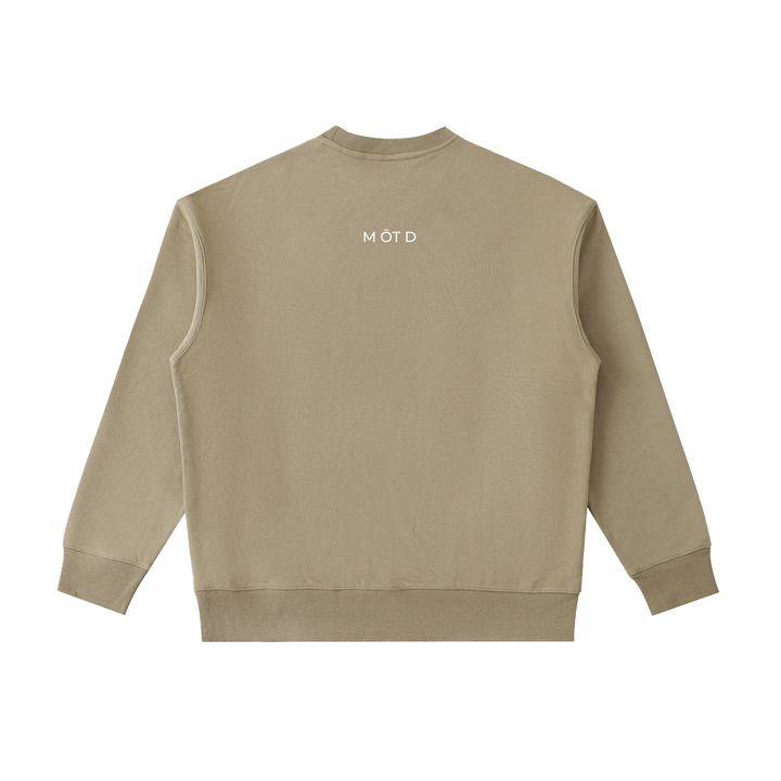 M ŌT D™ Heavyweight Patch Pocket Crewneck Sweatshirt