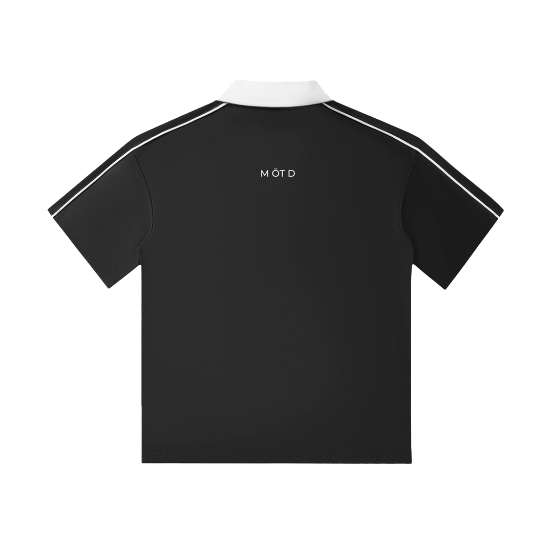 M ŌT D™  Short Sleeve Polo Shirt