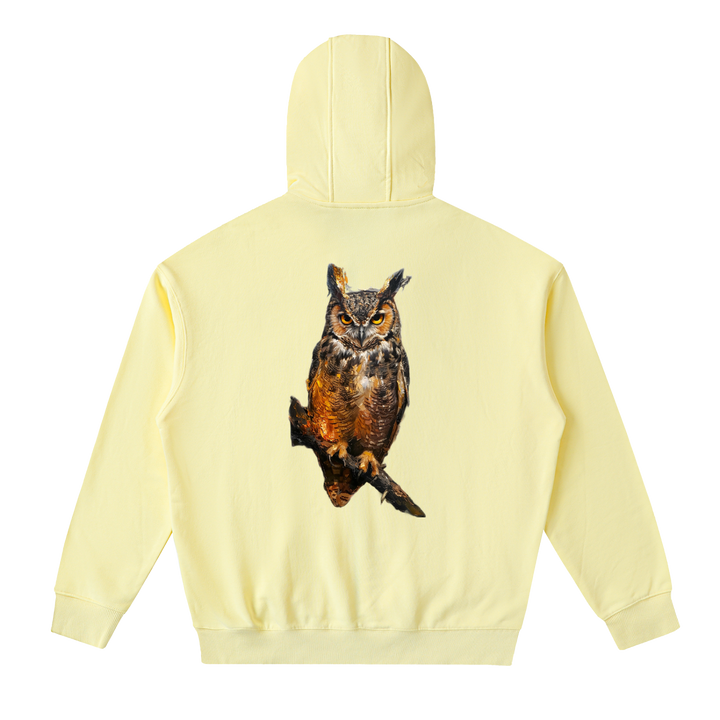 M ŌT D™ Drop Shoulder Zip Up Hoodie