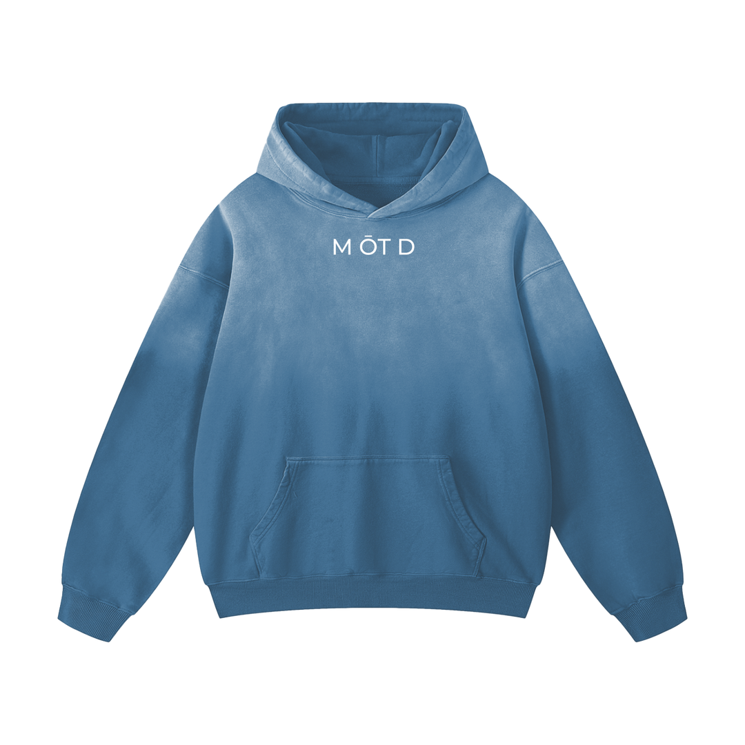 M ŌT D™ Heavyweight Sunfade Oversized Hoodie