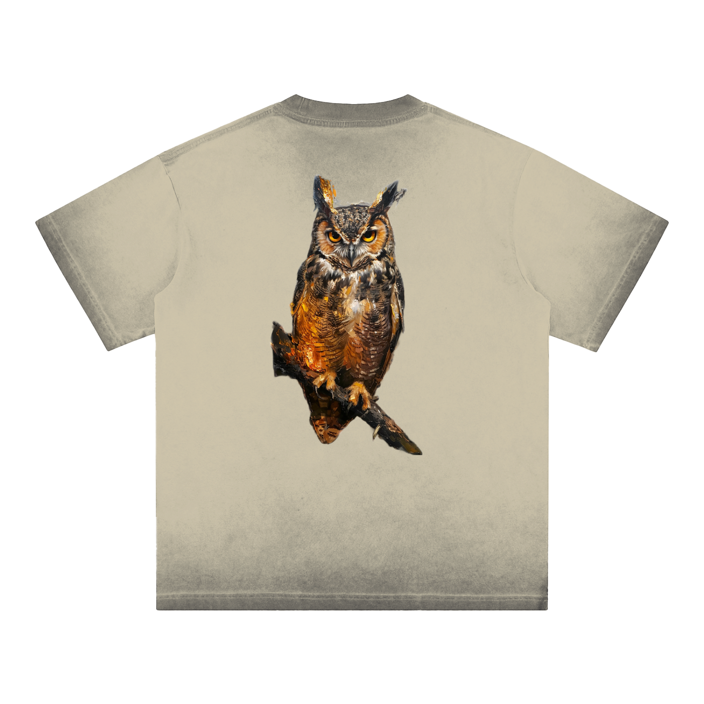 M ŌT D™ Reverse Dyed Loose Cotton Tee — alt view